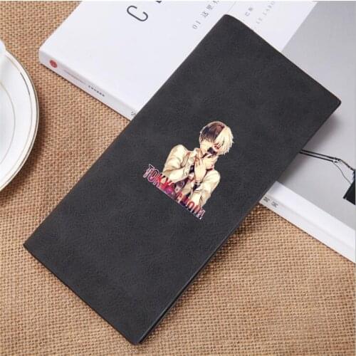 Anime Tokyo Ghoul wallet student coin Card purse Men women printing Carteira wallet teenagers Long Zipper wallet
