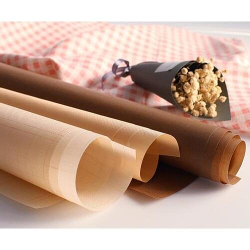 Non Stick Baking Paper Heat Press Pad Reusable Bakery Mat Pastry Bakeware Cake Oilpaper Kitchen Tools Accessories Gadgets