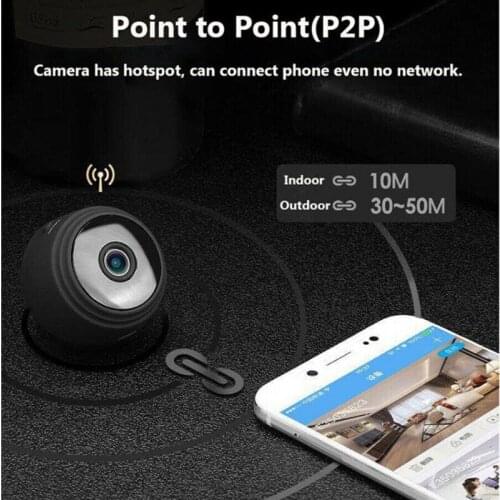 A9 WiFi 1080P HD- Mini Wireless Security Camera Night Vision Wireless IP Camera 203B