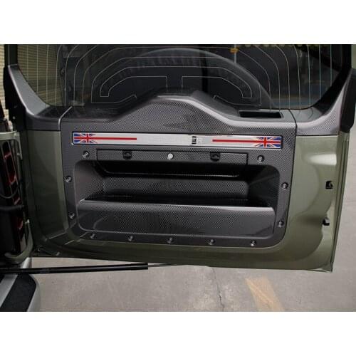 Applied to Land 20-21 Rover Rear 110 Refitting Trunk Guard Scratch and Anti Kick Decorative Accessories