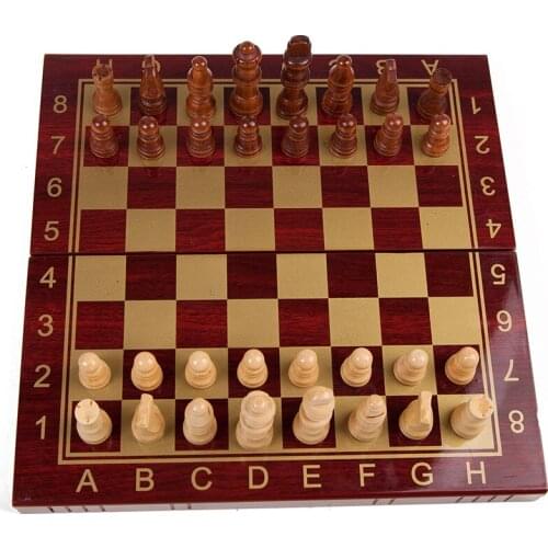 Wooden chess wooden chess chess international elephant set chess board game Wooden folding chessboard chess set