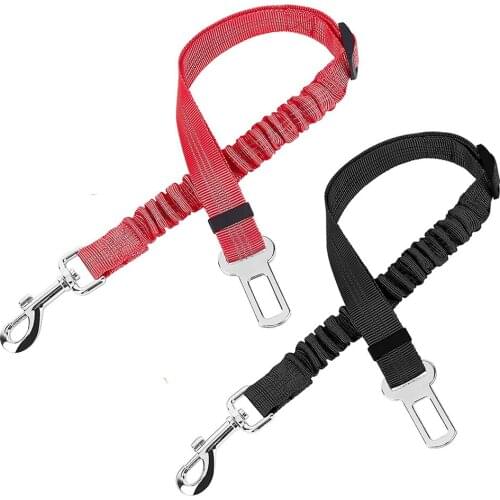 Upgraded Dog Seat Belt Car Seatbelts Adjustable Nylon Pet Safety Seat Belt for Vehicle Elastic & Durable Car Seat Belt for Dogs
