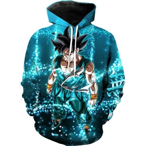 Print 3d goku men couple hoodies sweatshirts cartoon anime pullover hoodies hoodie men streetwear fashion casual clothes unisex