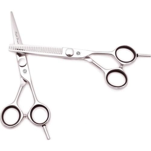 Professional Hair Scissors Set 5.5" 6" 7" Purple Dragon Japan Stainless Barber Hair Cutting Scissors 1021# Salon Thinning Shears