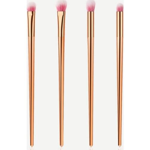 New High Quality 4pcs/set Women Diamond Handle Eyeshadow Brush Contour Blending Concealer Makeup Cosmetic Brush Tool