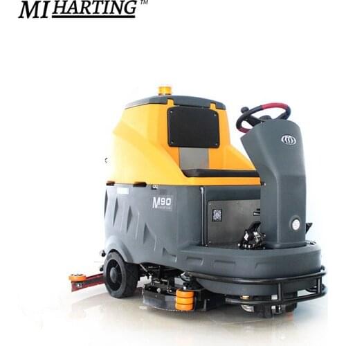 Food Processing Plant Floor Cleaning Floor Scrubber