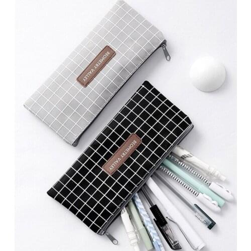 1PCS New simple girl boy school student pencil-box pencil pencil bags cosmetic boxes