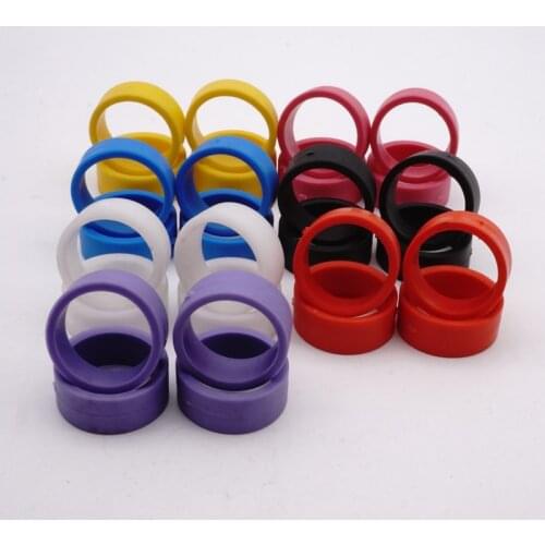 Self-made tamiya mini 4wd tires rubber thin tires large size 1.8mm thickness medium size 2.0mm thickness more color 1set