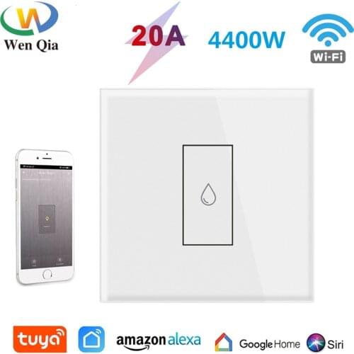 Wifi EU Boiler Smart Switch Water Heater Smart Life Tuya APP Remote Control ON OFF Electrical Timer Voice Google Home Alexa Echo