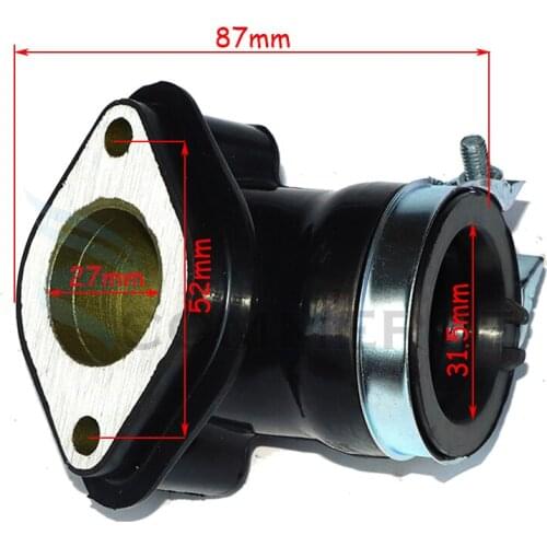 Motorcycle intake pipe GY6-50/60/80 scooter engine joint carburetor