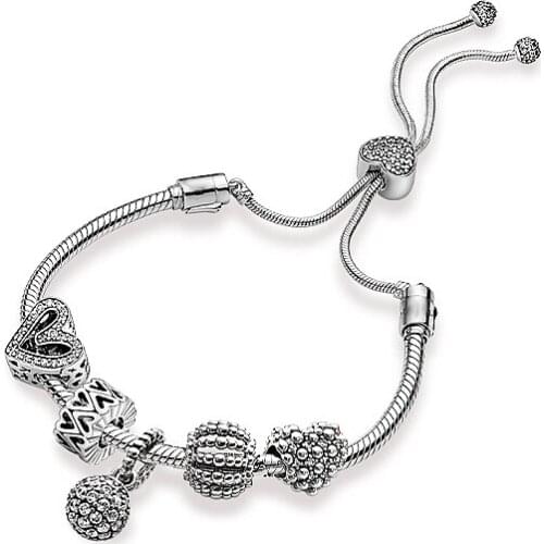 2020 New Fashion Valentines Day, Mothers Day Bright Life ZT0518 Bracelet Set Hollow Bead Decoration, Gift for Girlfriend