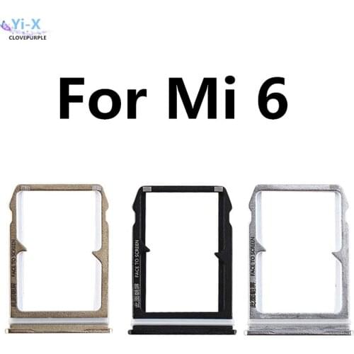 For Xiaomi 6 MI 6 MI6 nano Sim Micro SIM Card SD Reader Holder Sim Tray Adapter