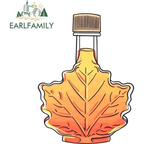 EARLFAMILY 13cm x 9.6cm Vermont Maple Syrup Sticker Decal Window Car Sticker Vinyl Waterproof Car Accessories