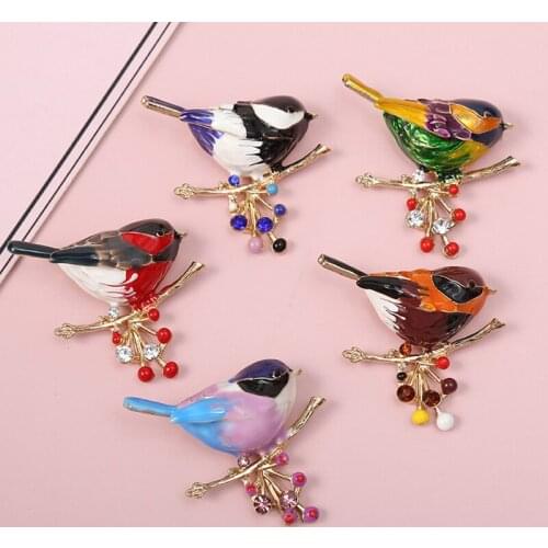 Faroonee Bird Brooches For Clothes