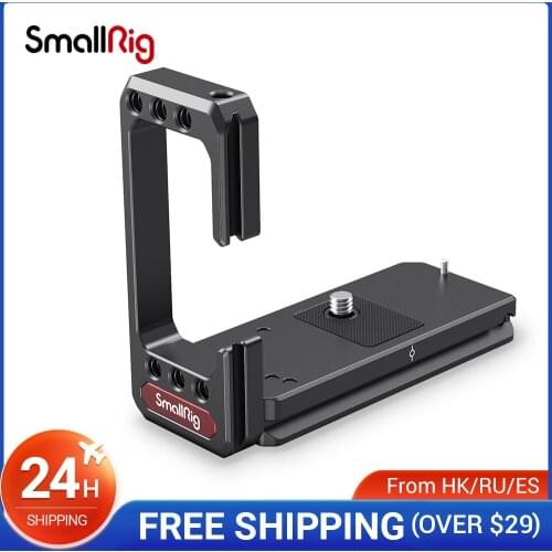 SmallRig Camera L-Bracket Plate For Canon EOS R5 and R6 Arca Baseplate and Side Plate Quick Release Tripod Mounting Plate 2976