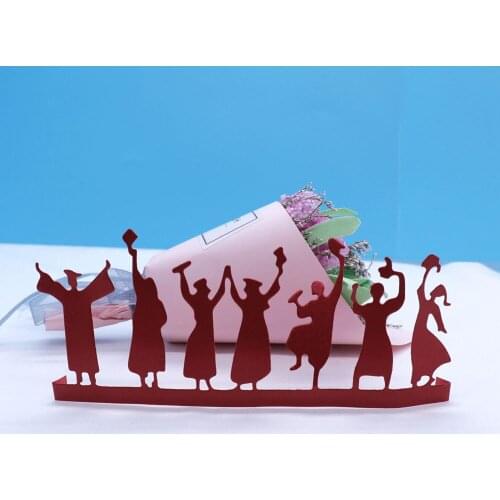 Graduate Metal Cutting Dies Scrapbooking Embossing Folders for Card Making Craft Stencil Hobby Punching for Paper Dies