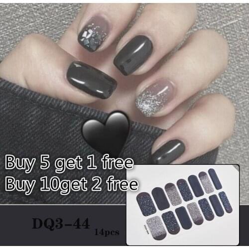 1 Sheet Full Cover Nail Art Sticker Nail Polish Nail Decoration Nails Sticker Designer Self Adhesive Nail Sticker Creative