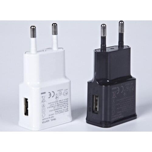 Wall USB Charger1USB 5V2A EU plug For Samsung iphone Mobile phone charging Power Adapter Micro Charger Travel For ipad Universal