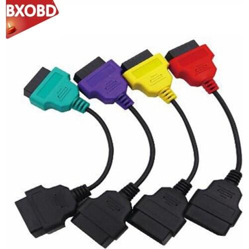 OBD2 ECU Scan Diagnostic Cables MultiECUScan Adapter Bundle Fiatecuscan Connector Scanner Car Vehicle Repairing