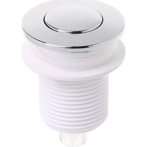 28mm/32mm Push Air Switch Button For Bathtub Spa Waste Garbage Disposal Switch