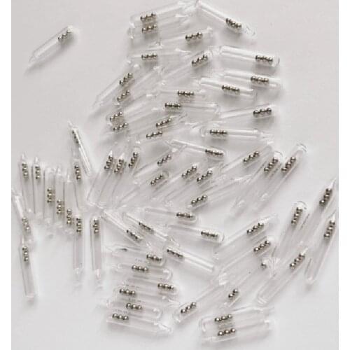 50pcs Jig Fishing rattle Insert Tube Rattles Shake Attract Fly Tie Tying