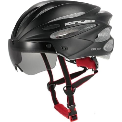 Gub k80 plus mountain bike helmet and road bike used mtb helmet with visor and goggles size 58-62 cm cm