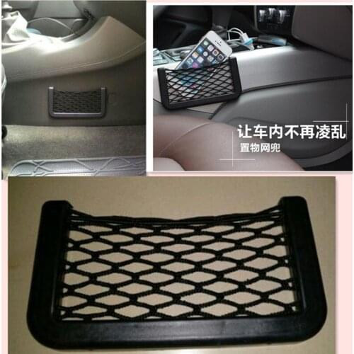 Universal car seat side back storage net bag FOR peugeot 207 308 seat leon 2 peugeot audi a5 bmw serie 1 alfa romeo ford fiesta