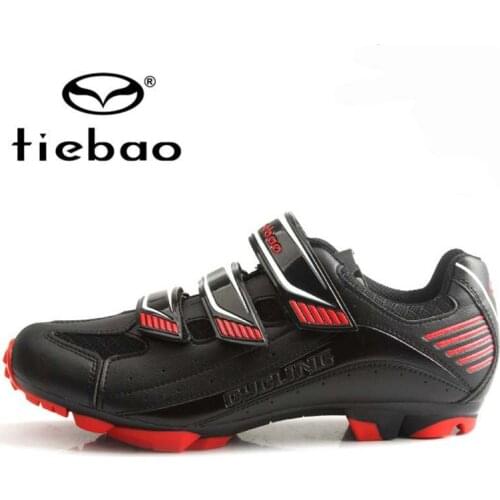 Tiebao Sapatilha Ciclismo MTB Mountain Bike Shoes Men Self-Locking Triathlon Bicycle Cycling Shoes Racing Sneakers Women EU39-47