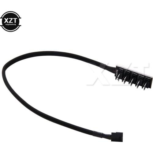 High Quality product of 1 to 5 4-pins Molex TX4 PWM CPU Cooler / Case / Chasis Cooling Fan Power Cable Hub Splitter Adapter