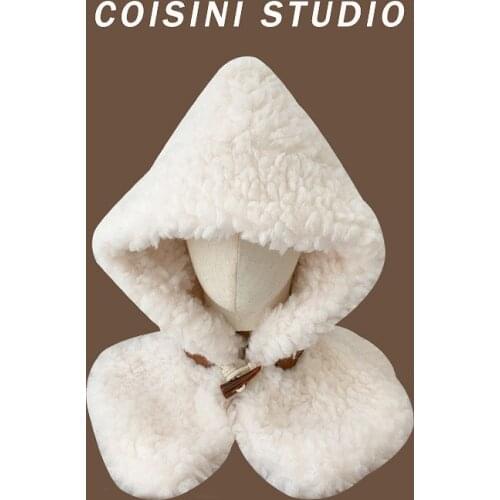 Nic Winter Warm Hat Women Beanies Windproof Cap Women Cape Shawl Hat Add Wool Cap Female Hat Present