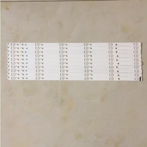 710mm 10pcs/Kit LED strips for SONY 65 TV XBR-65X810C KD-65X8000C LC650EQL_SHA1 SVY650A22_Rev01_6LED_150120