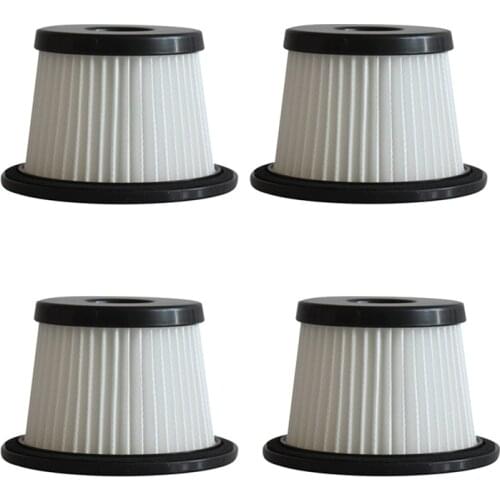 4Pcs Fit for Moosoo K24 Vacuum Cleaner Accessories Filter elements Filter Hepa Filter