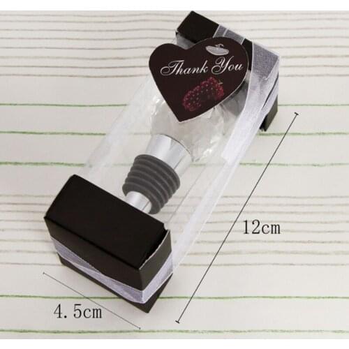 50pcs/lot Crystal ball Red Wine stopper Vineyard Collection Wine Stoppers For Party Wedding Gift favor