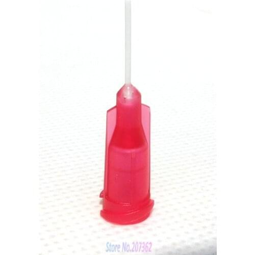 50pk 25gauge 1/2inch Flexible Dispense tip ,Glue Dispensing Needle