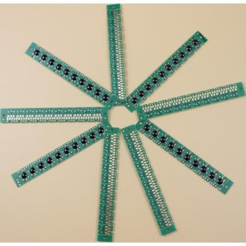 Show Ink Level Resettable Cartridge Chip For Epson 4880 7880 9880 Ink Cartridge 220ml