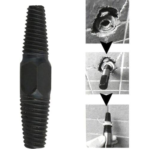 Water Pipe Stripped Home Tools Stud Damaged Bolt High-carbon Steel DIY Drill Bits Remover Easy Out Broken Screw Extractor Manual