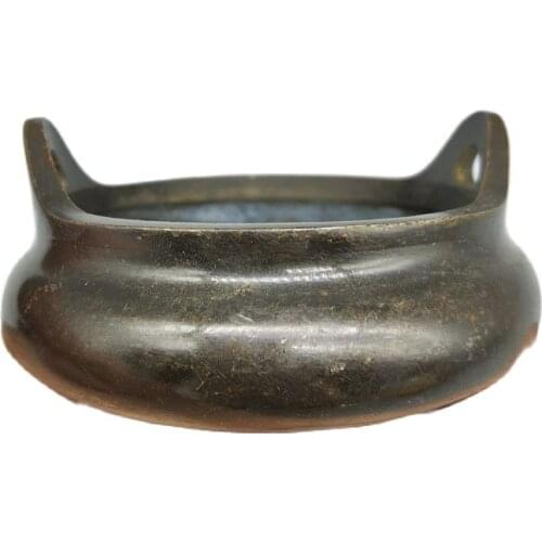 Chinese Old Bronze Statue Antique Censer