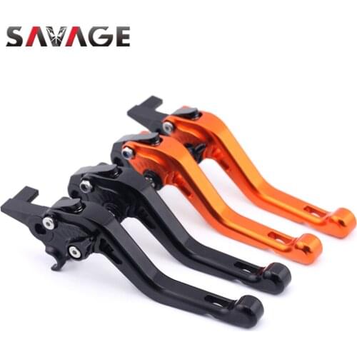 Short Brake Clutch Levers For 990 Adventure/S/R 950 ADV/S 640 Adventure/LC4 Motorcycle Accessories CNC Handles Adjustable