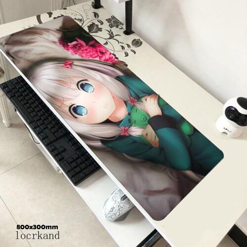 Sagiri Izumi mousepad 900x400x3mm gaming mouse pad High-end gamer mat computer desk padmouse keyboard Mass pattern play mats