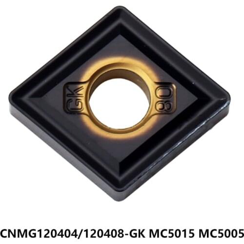 Original Carbide Inserts CNMG120404-GK CNMG120408-GK MC5005 MC5015 CNMG 120404 120408 CNC Turning Tool Lathe Tools