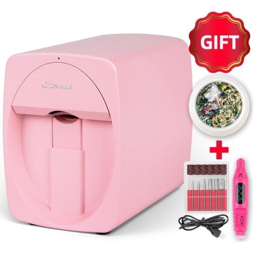 CE Portable mobile nail printer with wifi digital nail art printer machine power bank to print nails 3d printer