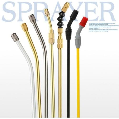 Garden Spray Lance Water Sprinkler High-pressure Sprayer Nozzles Aluminum Stainless Steel Copper Spray Accessories Fiberglass