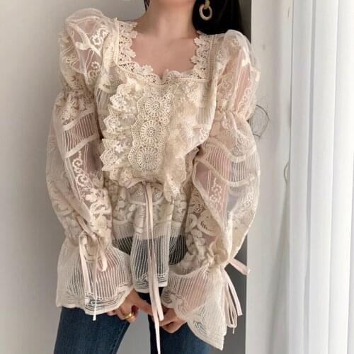 SLLINK Lace Blouses