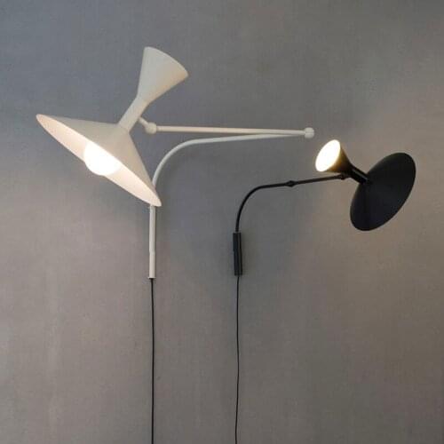 Modern wall lighting adjustable study Dinning room living room art decoration TV background designer bedroom bedside wall lamp