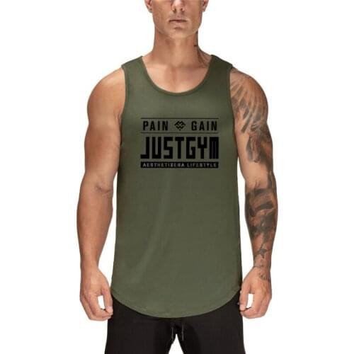 Gym Mesh Workout Clothing Summer Casual Sports Tank Top Men Fitness Musculation Bodybuilding Singlets Sleeveless Quick Dry Vest