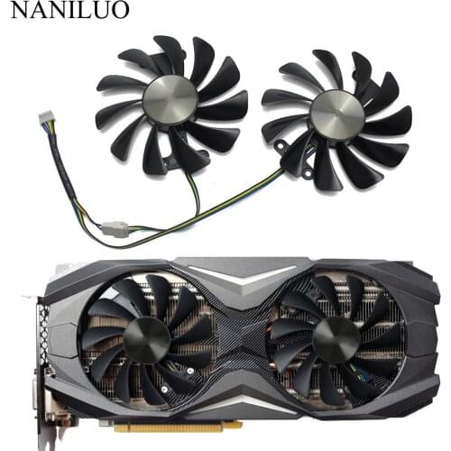GAA8S2U GeForce GTX 1080 1070 GPU VGA Cooler Alternative Cooling Fan For ZOTAC GTX1080 GTX1070 AMP Edition Cards As Replacement