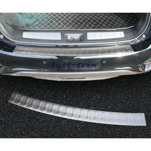 For 2016-2018 INFINITI QX60 Stainless steel Rear Bumper Protector Cover Trim