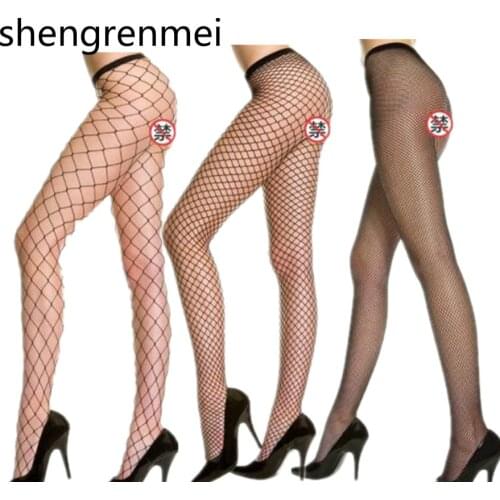 Shengrenmei 2019 HOT Media Pantyhose Mesh Fishnet Nylon Tights Long Stocking Club Stockings for Women Lady Lingerie Dropshipping