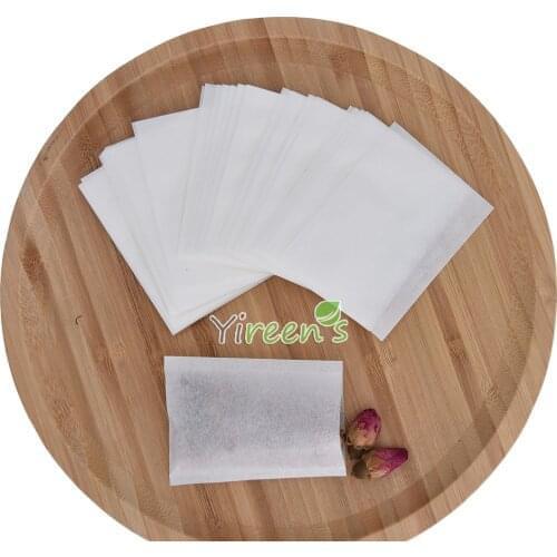 Free shipping! 100pcs Heat sealing tea bag 60 X 70mm empty tea bag, filter paper, coffee filter bag, disposable tea filter
