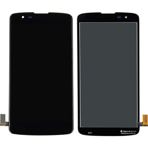 100% Tseted LCD For LG K8 LTE K350 K350N K350E K350DS Touch Screen Digitizer LCD Display Assembly with Frame + Tools